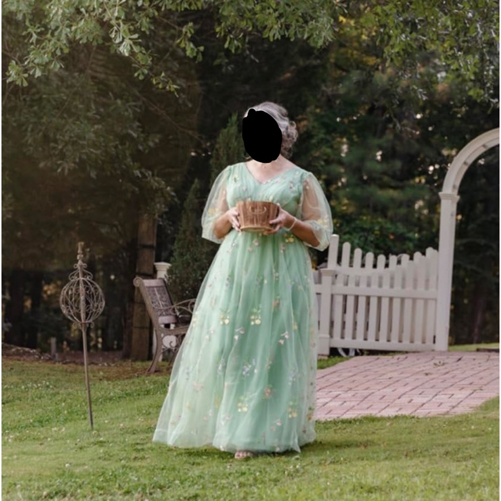 Beautiful Sage Green Bridesmaids or Prom dress! Size 2 brand new never worn.